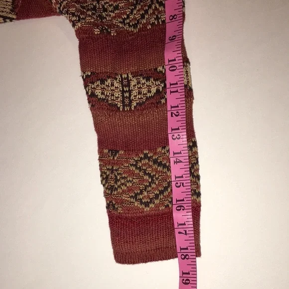 Ralph Lauren LAUREN S/M Cardigan Handkerchief Hem Shawl Collar Open Front - Picture 8 of 15